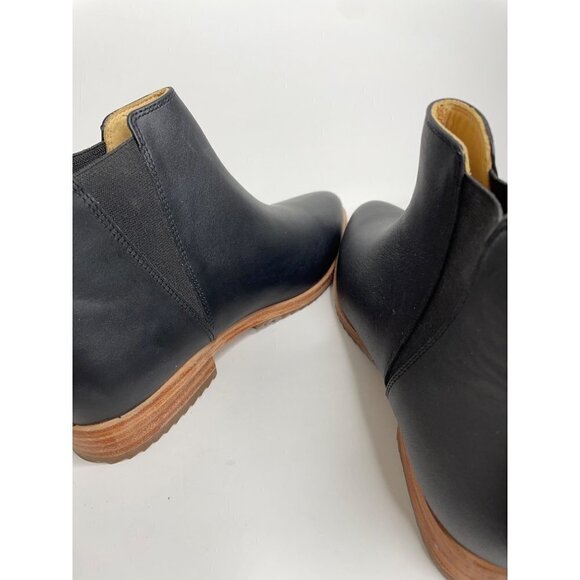 Anthropologie Nisolo Everyday Black Chelsea Boots Leather Size 8 NEW - Picture 6 of 7
